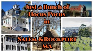 Just a little Hocus Pocus in Salem and Rockport Massachusetts (Travel Vlog)