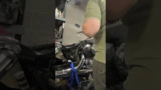 1 MINUTE HONDA SHADOW BOBBER TEARDOWN #short #shorts