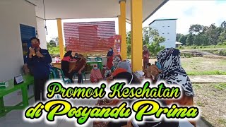 Penyuluhan Kesehatan tentang Hipertensi di Posyandu Prima