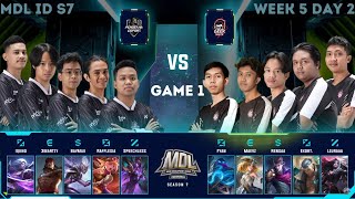 Pendekar Esports vs Geek Slate Jr GAME 1 | MDL ID S7 Week 5 Day 2 | Regular Season