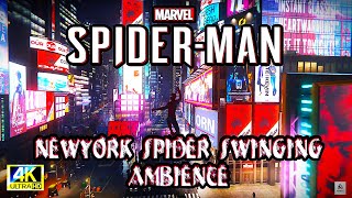 "Spider-Man Swinging Through NYC | Relaxing Ambient Sounds