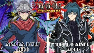 DECLAN AKABA VS ZANE TRUESDALE | Accurate Anime Deck | EDOPRO | TOURNAMENT