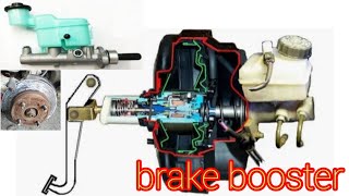 brake booster and master cylinder