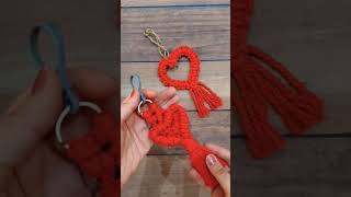 Macrame Heart Tutorial For Valentine's Day