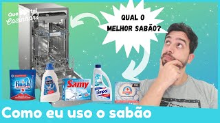 QUAL O MELHOR sabão para máquina de LAVA LOUÇAS? | Avaliei 5 marcas