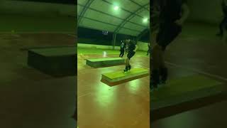 Manobras com patins inline roller