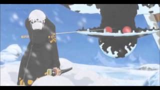 one piece - trafalgar law vs scotch from the yeti cool brothers