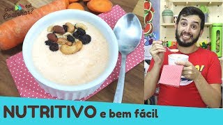 IOGURTE DE CENOURA SUPER NUTRITIVO | Faça essa receita em casa