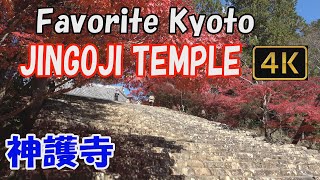 【Jingoji Temple 神護寺】Favorite Japan🍁.See the precincts of Jingo-ji Temple inbeautiful autumn.