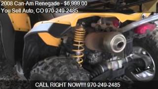 2008 Can-Am Renegade for sale in Montrose, CO 81403 at the Y