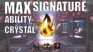 Marvel Contest of Champions | Max Signature Crystal Opening!