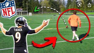 HOW TO KICKOFF AND HURDLE THROUGH ON KICKOFFS - iKick Professional Training How-To Montage