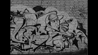 Monochrome graffiti piece/Character