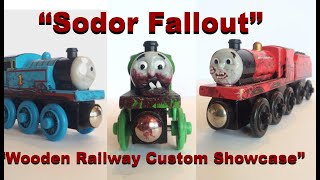 "Sodor Fallout Wooden Railway Showcase"