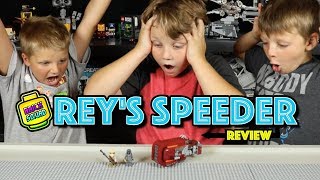 LEGO 75099 Rey's Speeder Kids Review