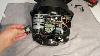 Thrustmaster T-GT - replacing the cooling fan and eliminating clicking in the motor fan