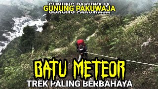 Gunung Pakuwaja || Batu Meteor Trek Paling Berbahaya @lone wolf