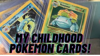 VINTAGE Pokémon Cards: My Childhood Collection of RARES ⭐️