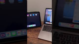 📱💻 #iPad + #Mac = Dual Screen Magic! Need: macOS Ventura, iOS 16, same WiFi& AppleID #tech #shorts