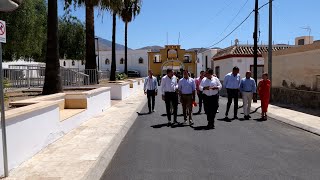 Diputación y Ayuntamiento se alían para seguir transformando una decena de calles de Berja