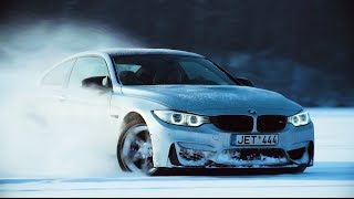 BMW M4 DRIFTING ON ICE