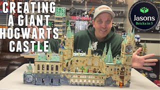 Combining Small Harry Potter Sets To Make One Large Hogwarts Castle