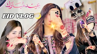 EID-UL-FITR ‘2024🌙💕 | Eid 1st day look | Eid ki dawat kis ke ghar ? | she’s vlog 👑