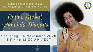 🔴 Global Akhanda Bhajan 2020 | 14 November | 6 PM - 12.30 AM AEDT