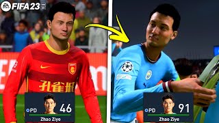 RECONSTRUINDO A CARREIRA DO *PIOR* JOGADOR DO FIFA 23 | FIFA Experimento