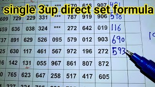 Thailand lottery .593.pass single 3upset direct set formula routine Date 16-06-2024