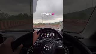 Feel the ride with Hyryder #hyryder #grandvitaravshyryder #grandvitara #travel #bujji