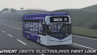 Roblox Bathwick Town - Wright GB Kite Electroliner first look!