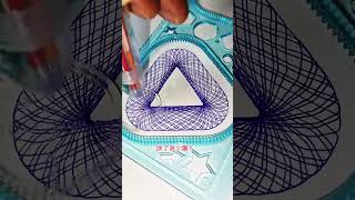 How many rotations did the pen make in total? ?? #Spirograph #satisfying #shorts