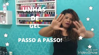 ALONGAMENTO UNHAS DE GEL PARA INICIANTES - (PASSO A PASSO)