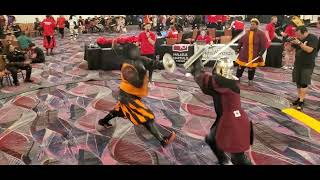 Combat Con 2024 Sword & Buckler Pools  Damian vs Robert Placencia