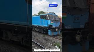 WAG 12 || Most Powerful locomotives || #shorts #indianrailways