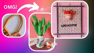 No one can guess ,I made it from waste materials! || Plastic Pipe reuse idea || Best Home decor