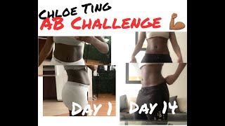 I Tried The 14 Day AB Challenge by Chloe Ting | A. Wood