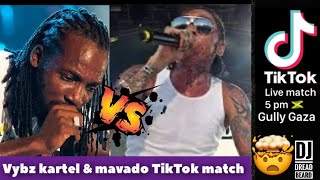 Gaza vs Gully live tiktok match verzus | Vybz Kartel Vs Mavado