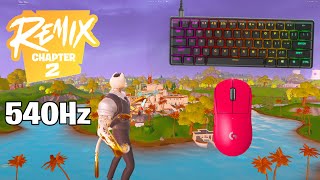 SteelSeries Apex Pro Mini ASMR 🤩 Solo Gameplay 🥇 Satisfying Keyboard Fortnite 240 FPS 4K