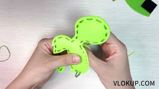 Vlokup DIY Turtle Felt Sewing Kit for Kids | Easy and Fun Craft Project