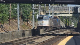 Amtrak Extra- F40PH NPCU, an amfleet, and ACS-64 654 passes thru Canton Junction!