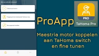 ProApp Maestria koppelen en fine tuning