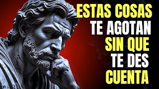 12 Hábitos Que Te Desgastan y Te Quitan Energía ¡Evítalos Ya! | Estoicismo