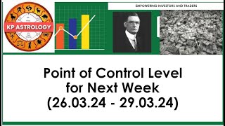 Point of Control | Bank Nifty & Nifty | Week ending 29th Mar'24