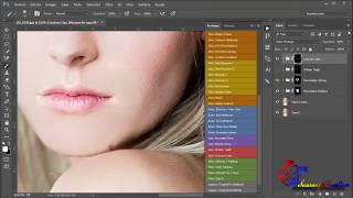 Skin Retouch Action Panel V 2.2 free Download