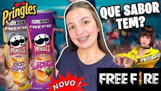 NOVOS SABORES DE PRINGLES FREE FIRE - Sabores Surpresa!!!!