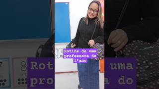 Rotina de uma professora do 1°ano #voltaasaulas  #professora  #alfabetização