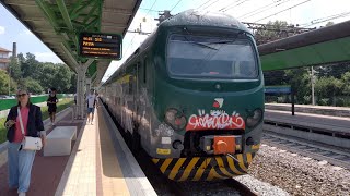 TRENI sulla MILANO - SARONNO | STAZIONE di GARBAGNATE MILANESE - Parte 2