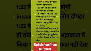 Rakshabandhan mahurat # Raksha bandhan song # bhai bahan ka tyohar # Bhai bahan ka gana